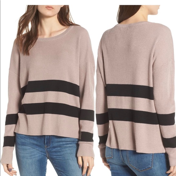 Nordstrom - BP Varsity Stripe Sweater - Picture 1 of 2